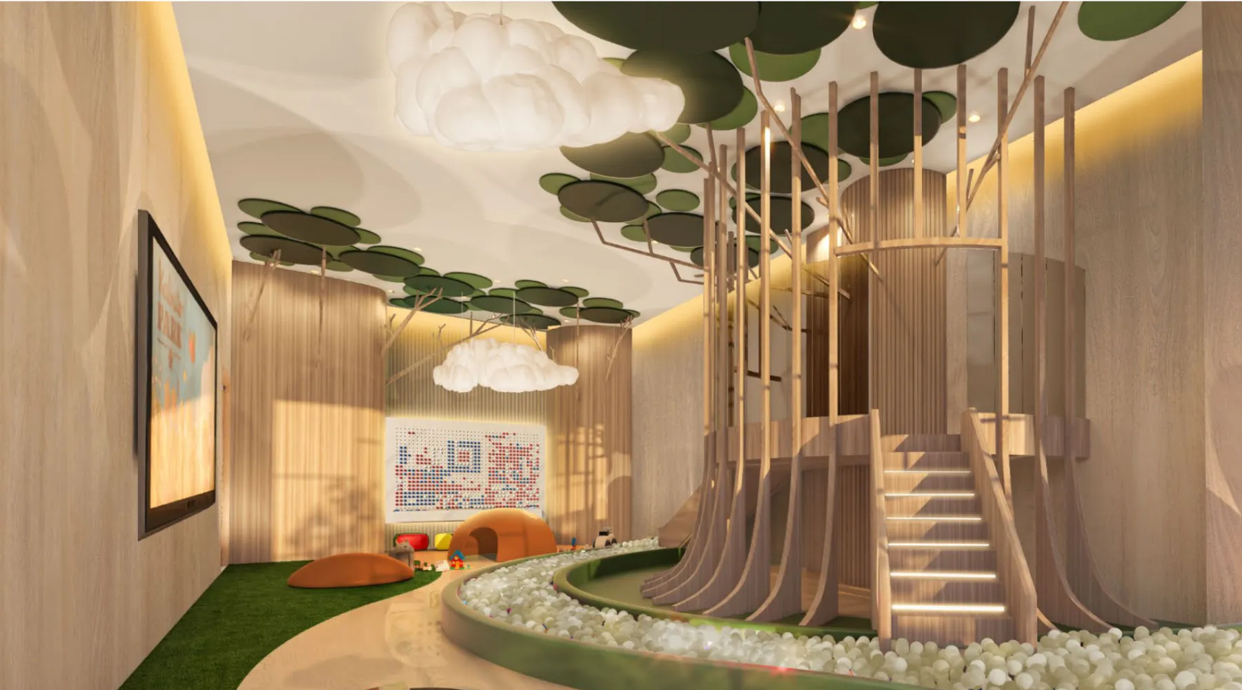 Centrix KLCC funtasia kids' room, artist's impression