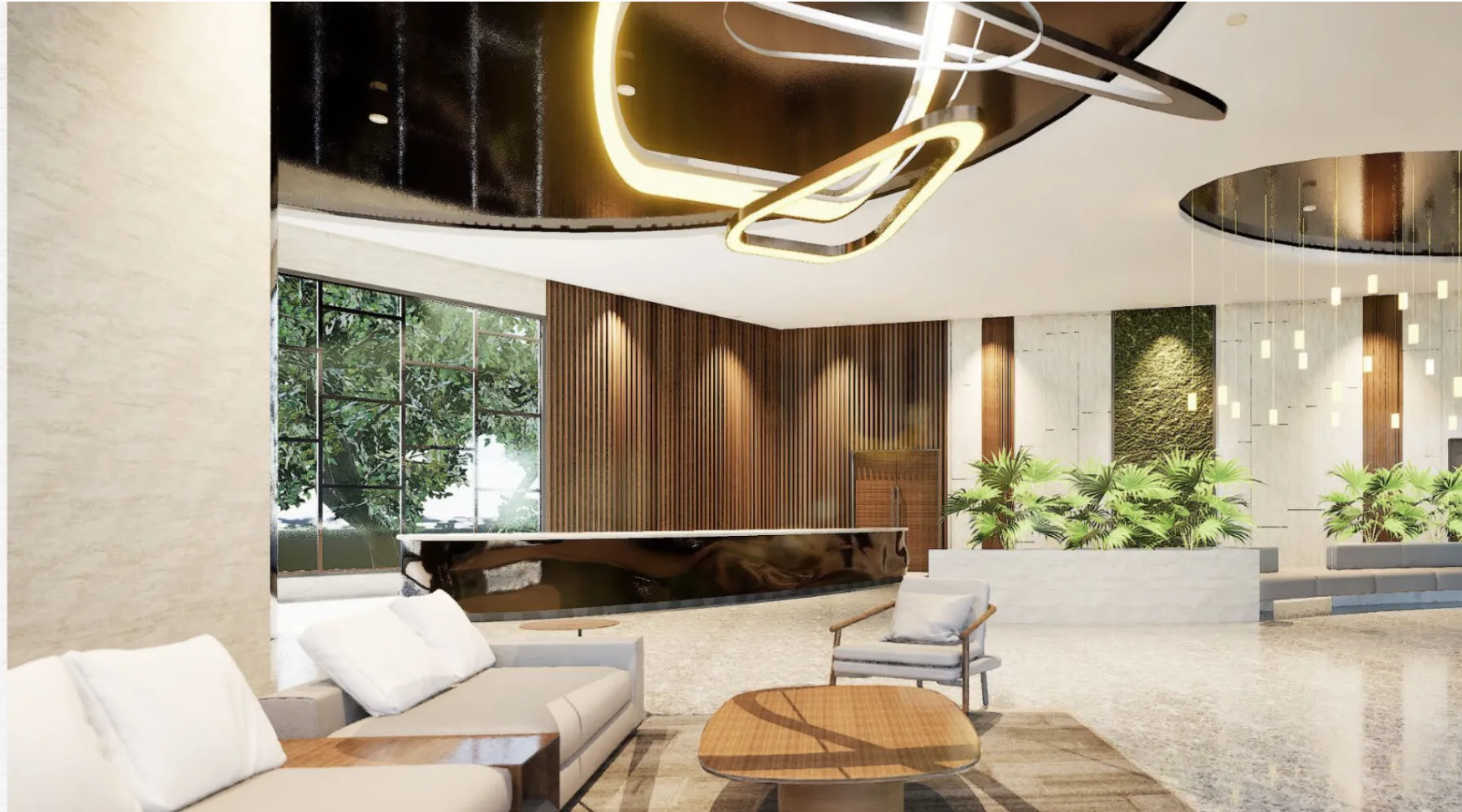 Centrix KLCC main lobby and waiting lounge, artist's impression
